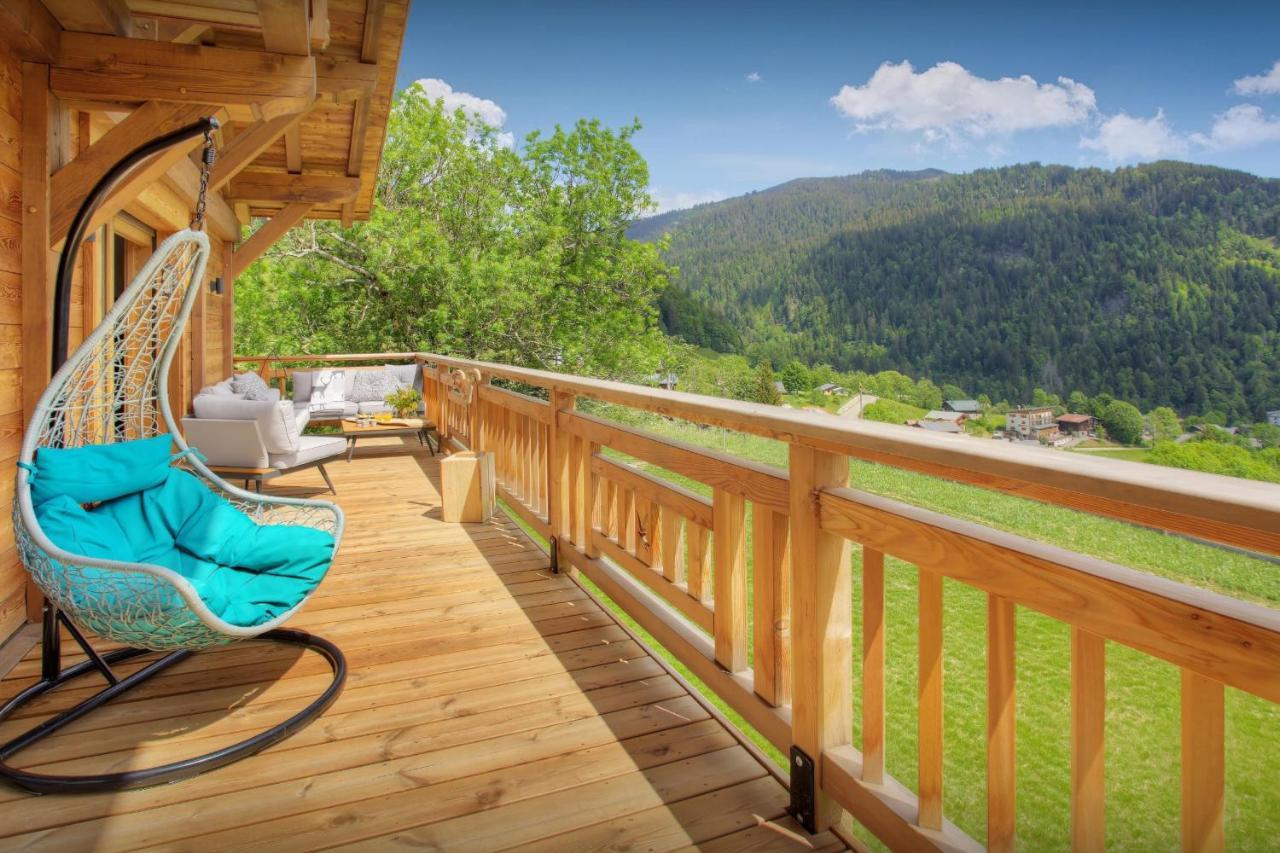 Chalet Sabaroc - Ovo Network La Giettaz Exteriér fotografie