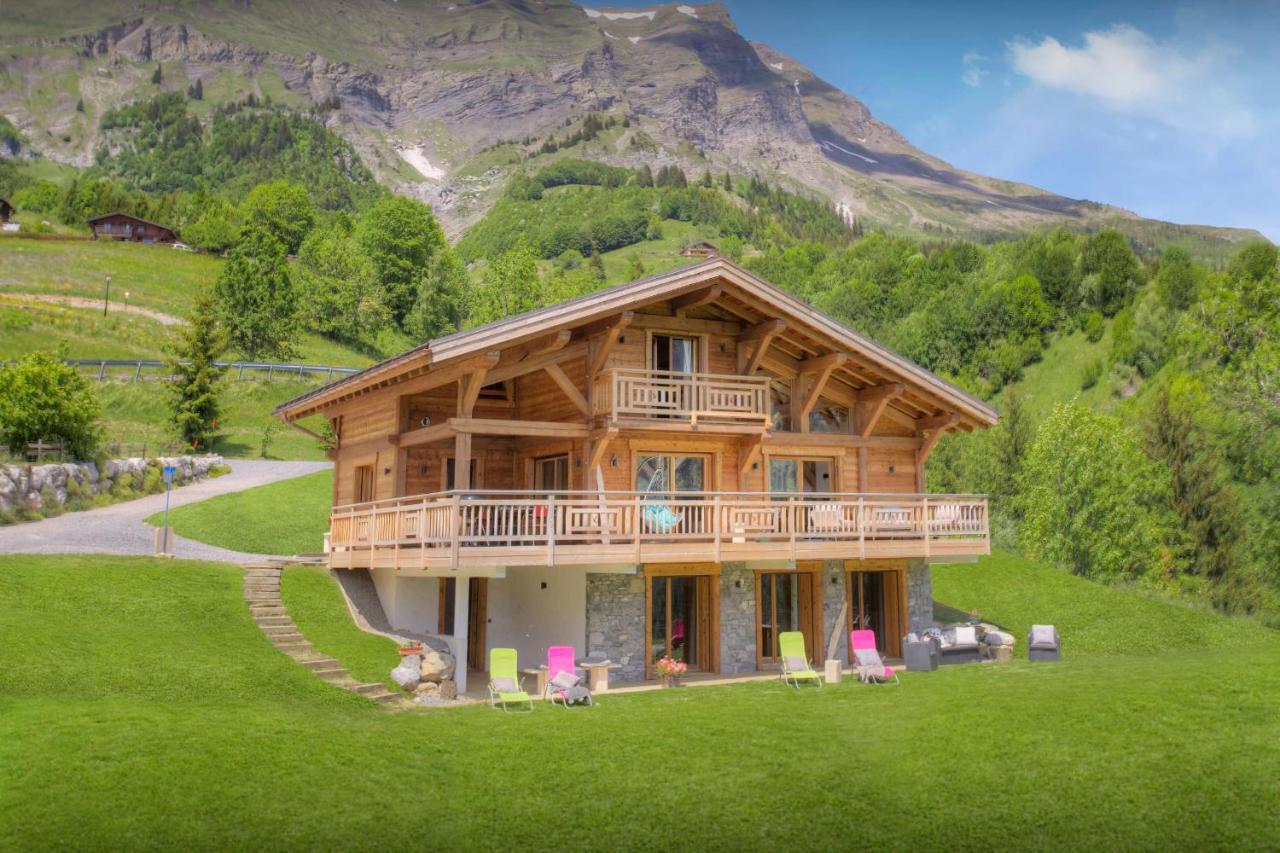 Chalet Sabaroc - Ovo Network La Giettaz Exteriér fotografie