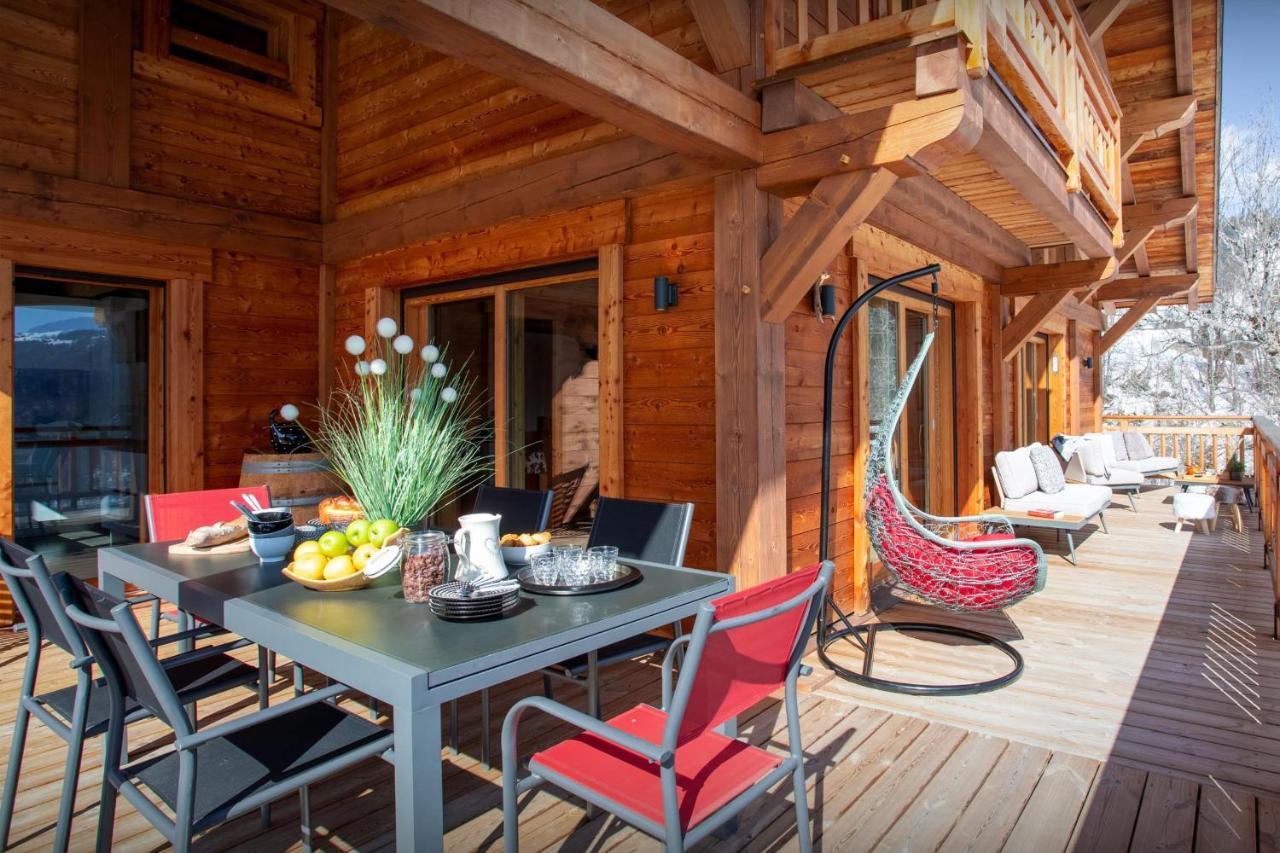 Chalet Sabaroc - Ovo Network La Giettaz Exteriér fotografie