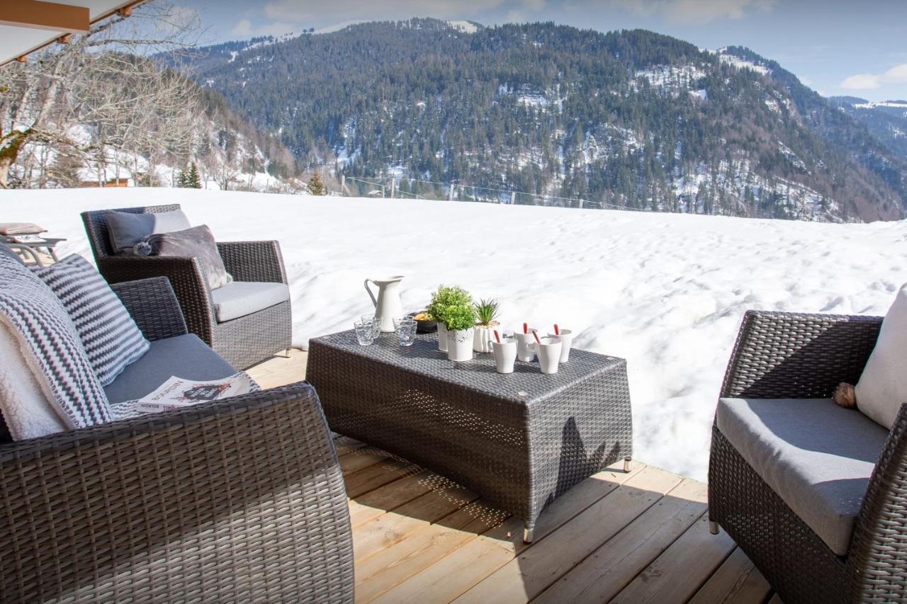 Chalet Sabaroc - Ovo Network La Giettaz Exteriér fotografie