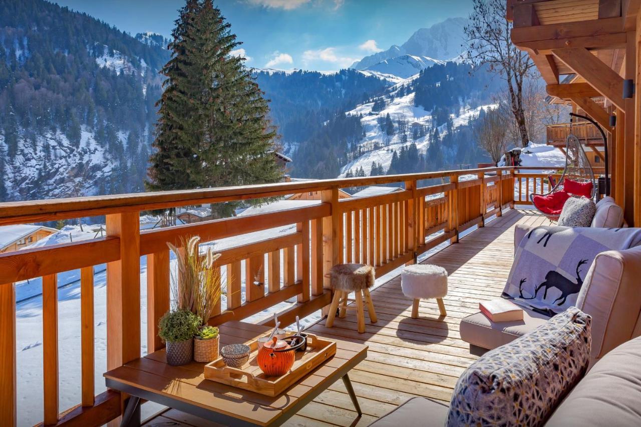 Chalet Sabaroc - Ovo Network La Giettaz Exteriér fotografie