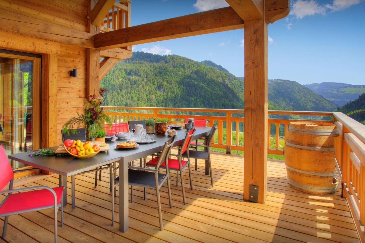 Chalet Sabaroc - Ovo Network La Giettaz Exteriér fotografie