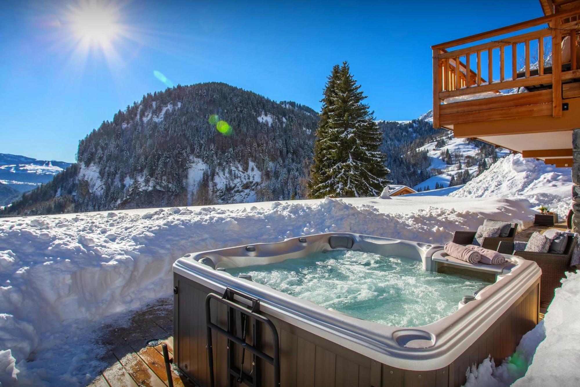 Chalet Sabaroc - Ovo Network La Giettaz Exteriér fotografie