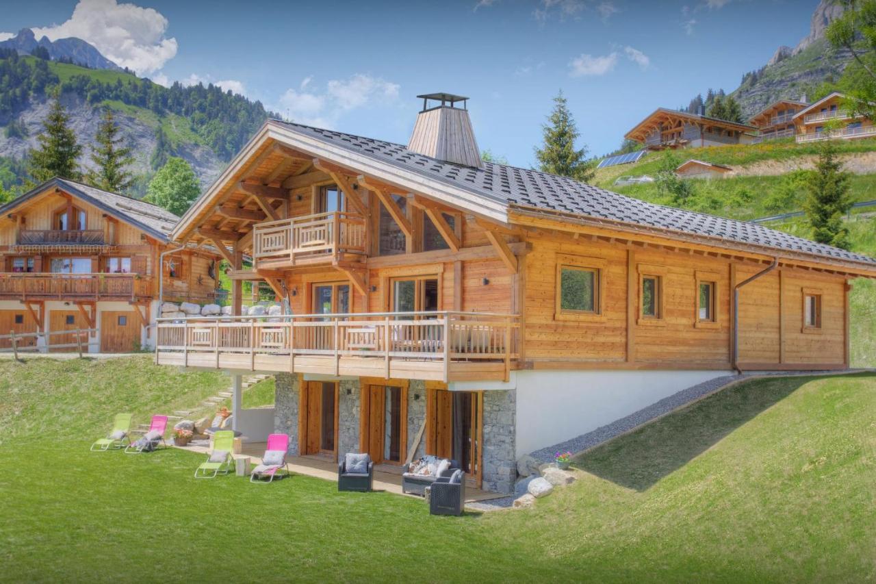 Chalet Sabaroc - Ovo Network La Giettaz Exteriér fotografie